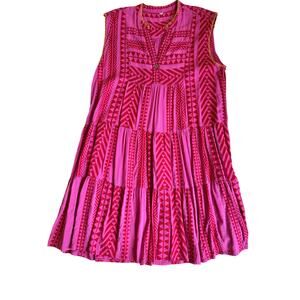 Women's Pink Sundress - Size L